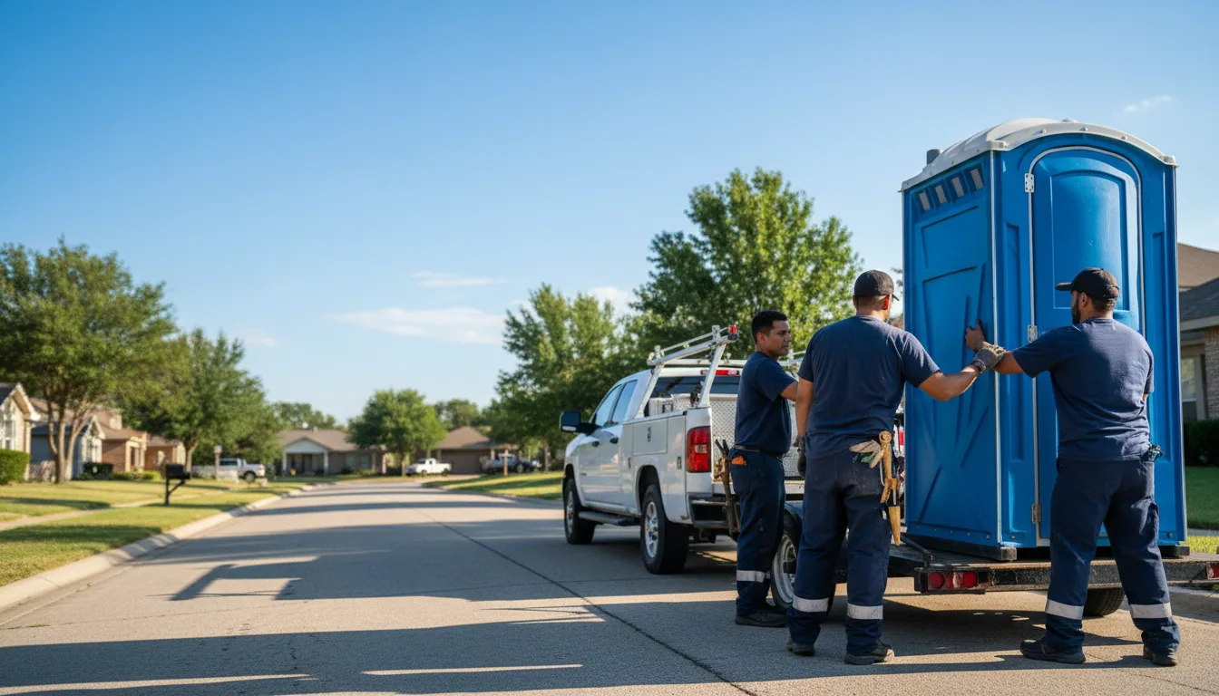 Portable Toilet Rental in Longwood, NC near me